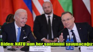 Biden: NATO'nun her santimini savunacağız