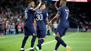 Mbappe Messi ve Neymar üçlüsünden 64 gol