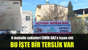 Naldöken Mahallesi sakinleri İZMİR GAZ’a isyan etti; “Bu işte bir terslik var”