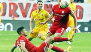 Kayserispor Antalya'da yine kazanamadı