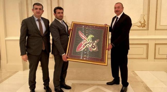 Azerbaycan Cumhurbaşkanı Aliyev, Selçuk Bayraktar'ı kabul etti