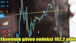 Ekonomik güven endeksi 102,2 oldu