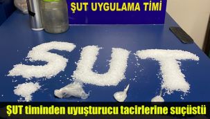 ŞUT timinden uyuşturucu tacirlerine suçüstü