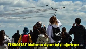 TEKNOFEST binlerce ziyaretçiyi ağırlıyor