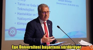 Ege Üniversitesi başarısını sürdürüyor