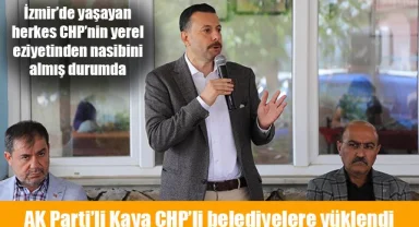 İzmir’de yaşayan herkes, CHP’nin yerel eziyetinden nasibini almış durumda