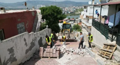 Menemen'de Asarlık tarihinin en büyük yol yatırımı başladı