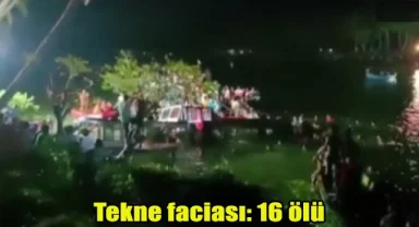 Tekne faciası: 16 ölü