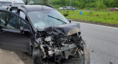 Trabzon'da trafik kazası