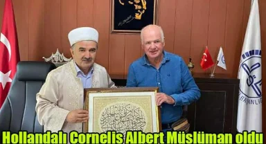 Hollandalı Cornelis Albert Müslüman oldu