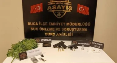 İzmir'de özel ekipten zehir tacirlerinin evlerine şok baskın