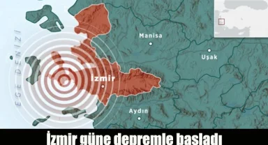 İzmir güne deprem ile başladı