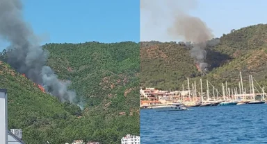 Marmaris'te orman yangını