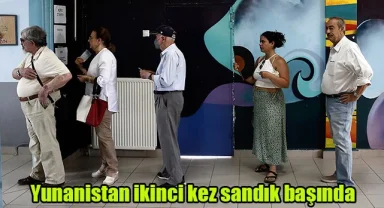 Yunanistan ikinci kez sandık başında