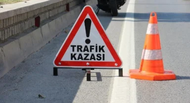 İzmir'de feci kaza: Motosiklet ile traktör çarpıştı