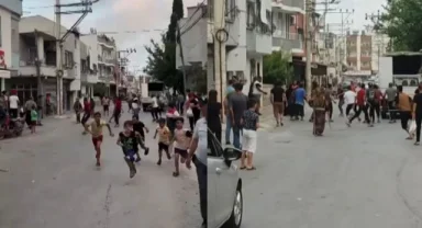 Mersin'de taşlı sopalı kavga