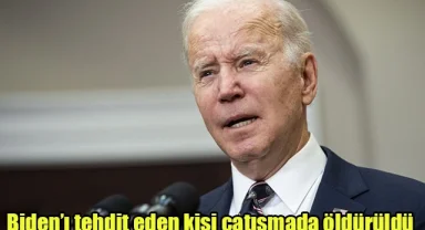 Biden’ı tehdit eden kişi çatışmada öldürüldü