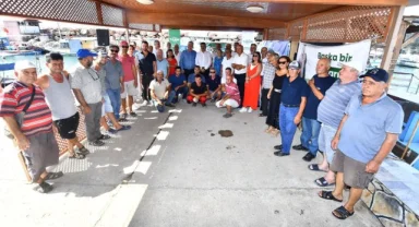 İzmir Büyükşehir Belediyesi'nden balıkçılara büyük destek