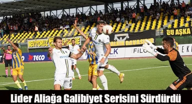 Lider Aliağa Galibiyet Serisini Sürdürdü