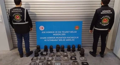 İzmir'de oto yedek parça kaçakçılığı operasyonu