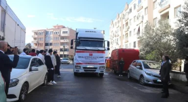 İzmir İl Milli Eğitim Müdürlüğünden Gazze’ye yardım tırı