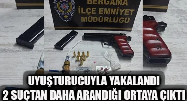 Uyuşturucuyla yakalandı, 2 suçtan daha arandığı ortaya çıktı