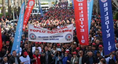 İzmir'de TİS görüşmeleri tıkandı, 6 bin işçi eyleme çıktı