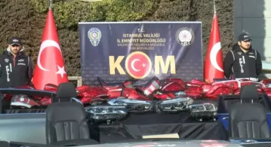 Kadıköy ve Beykoz'da 110 milyon lira değerinde kaçak yedek parça ele geçirildi