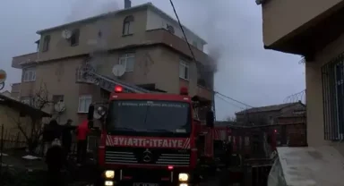 Ataşehir'de binada çıkan yangında bir kişi hayatını kaybetti