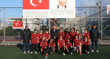 Güzelbahçe Kadın Futbol Takımı’ndan iddialı başlangıç