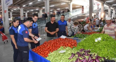 Menemen'in pazarları hem hijyenik hem güvenli