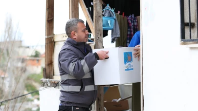 Narlıdere Belediyesi'nde Ramazan ayı'nda gıda paketi desteği