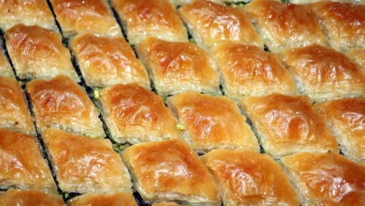 Gaziantep baklavasında Ramazan Bayramı mesaisi başladı